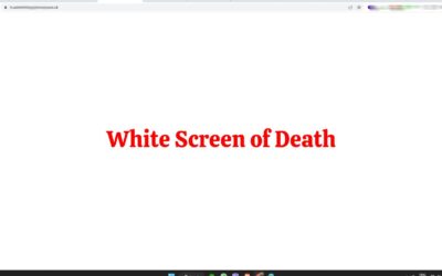 How to fix White Screen Of Death for Elementor Websites
